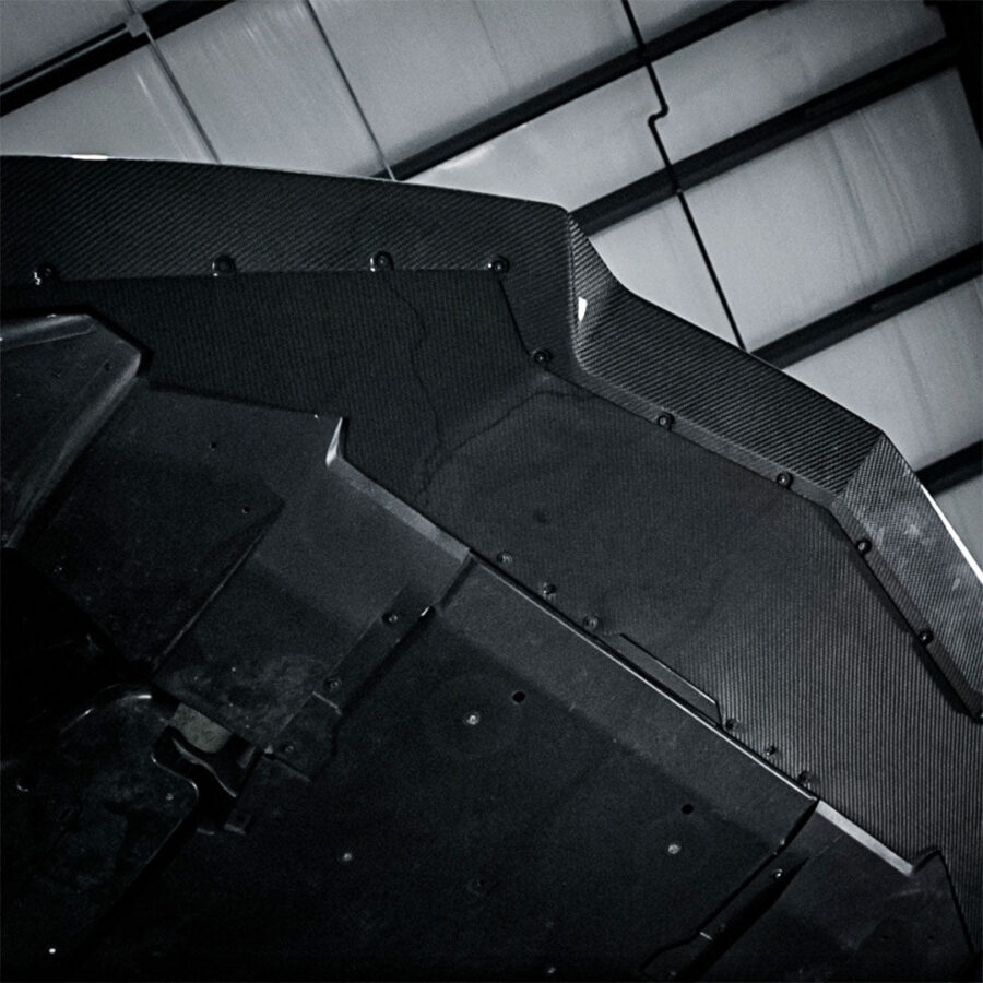 RSC 2020-2025 Chevrolet Corvette C8 Stingray ST Carbon Fiber Splitter Undertray