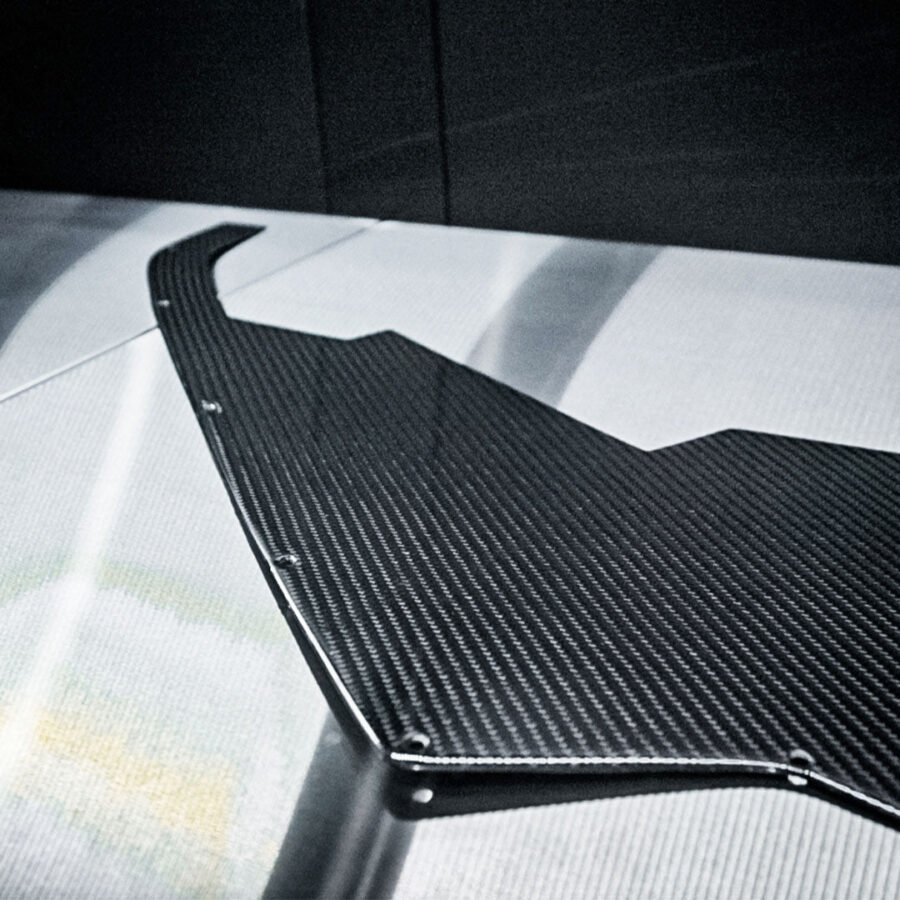 RSC 2020-2025 Chevrolet Corvette C8 Stingray ST Carbon Fiber Splitter Undertray - Image 4