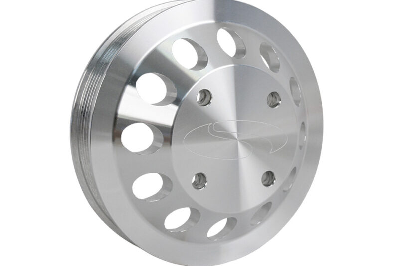 2011-2023 Ford Mustang GT350/GT/Boss 302 – Steeda Billet 4 Bolt Water Pump Pulley 5.0L/5.2L