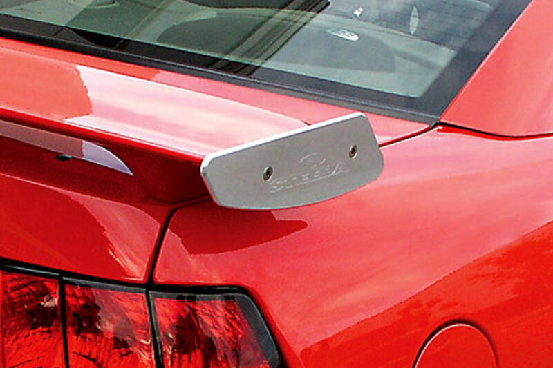 1994-2023 Ford Mustang – Steeda Billet Spoiler Winglets w/ Logo