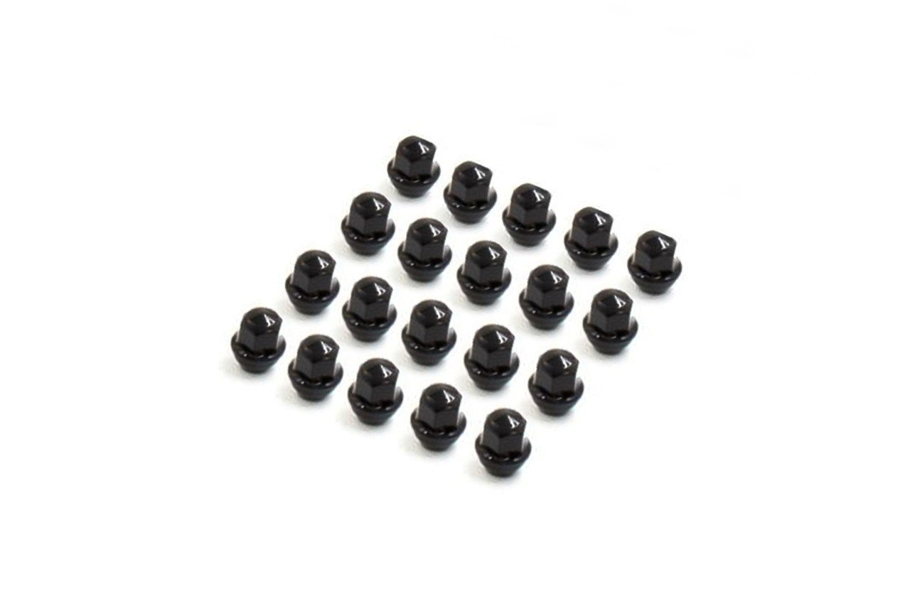 Steeda Autosports 2015-2023 Ford Mustang Steeda Factory Style Lug Nut Kit Black ()