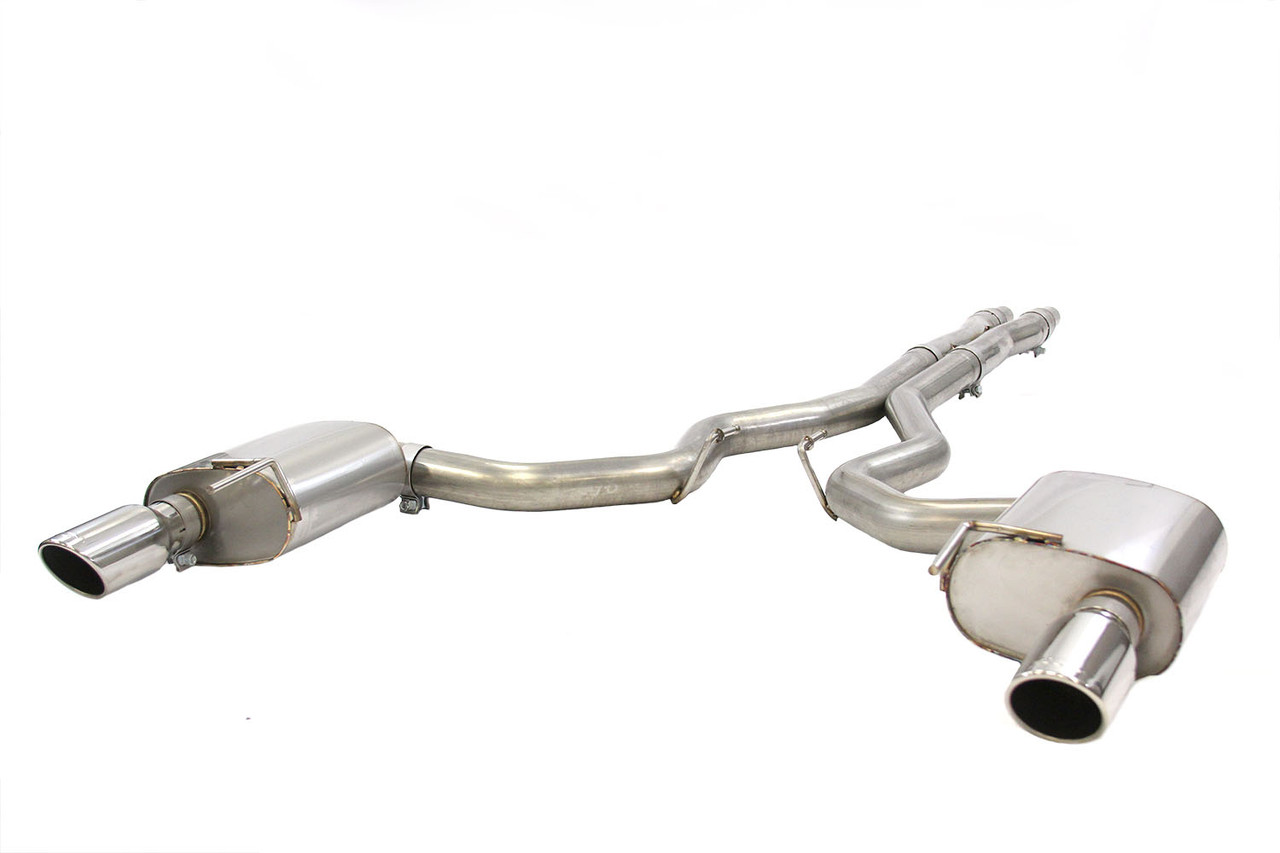 Steeda Autosports 2024-2026 Ford Mustang Steeda 5.0L Coyote 3" Cat Back Exhaust System 304 Stainless (2015 2017/)