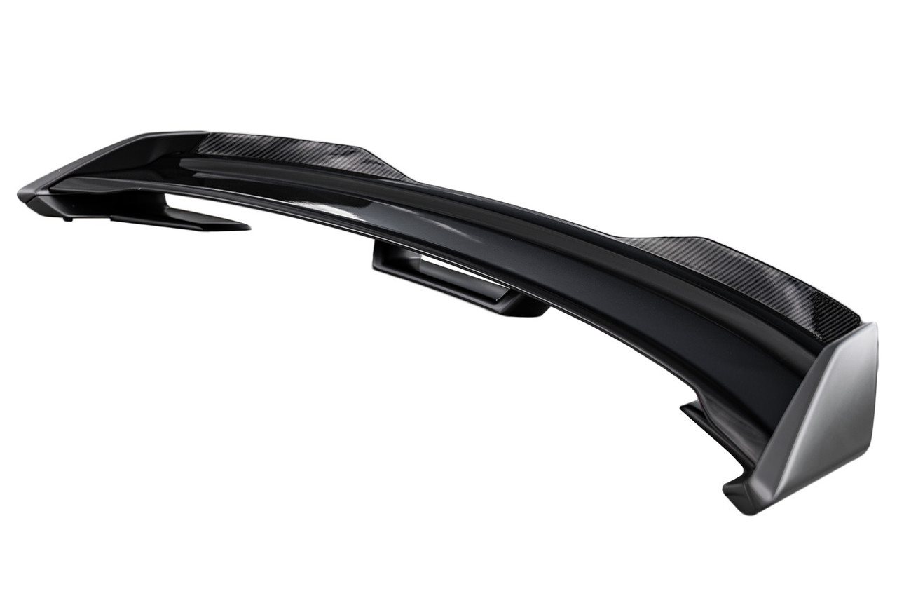 Steeda Autosports 2024-2026 Ford Mustang Steeda Dark Horse HP Style Spoiler w/ Carbon Fiber Gurney Flap ()
