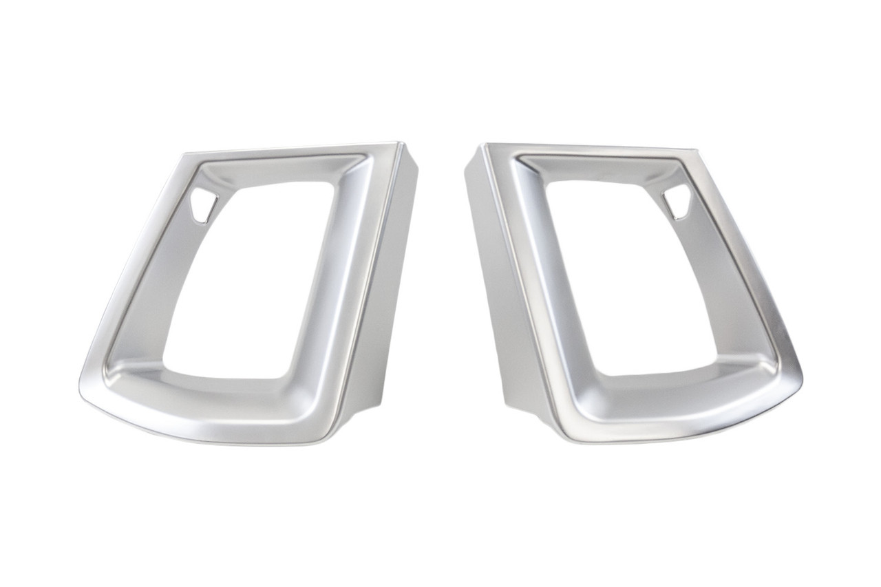 Steeda Autosports 2024-2026 Ford Mustang Steeda GT Silver Grille Overlays ()