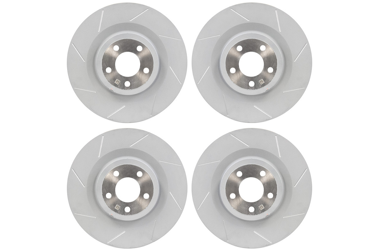 Steeda Autosports Ford 2020-2024 Explorer ST Steeda Explorer ST Slotted Front & Rear Rotor Set (2020+)
