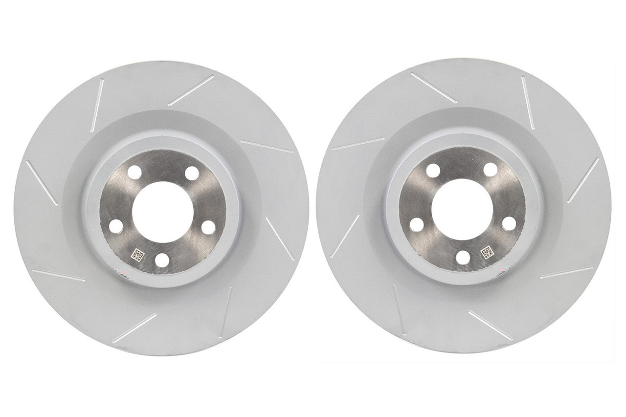 Steeda Autosports Ford 2020-2024 Explorer ST Steeda Explorer ST Slotted Rear Rotor Set (2020+)