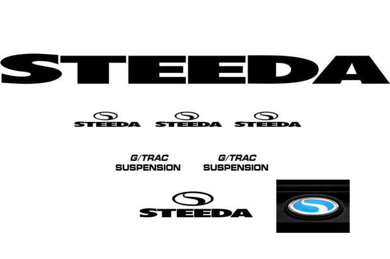 1979-2023 – Steeda G/Trac Graphics Package - Black