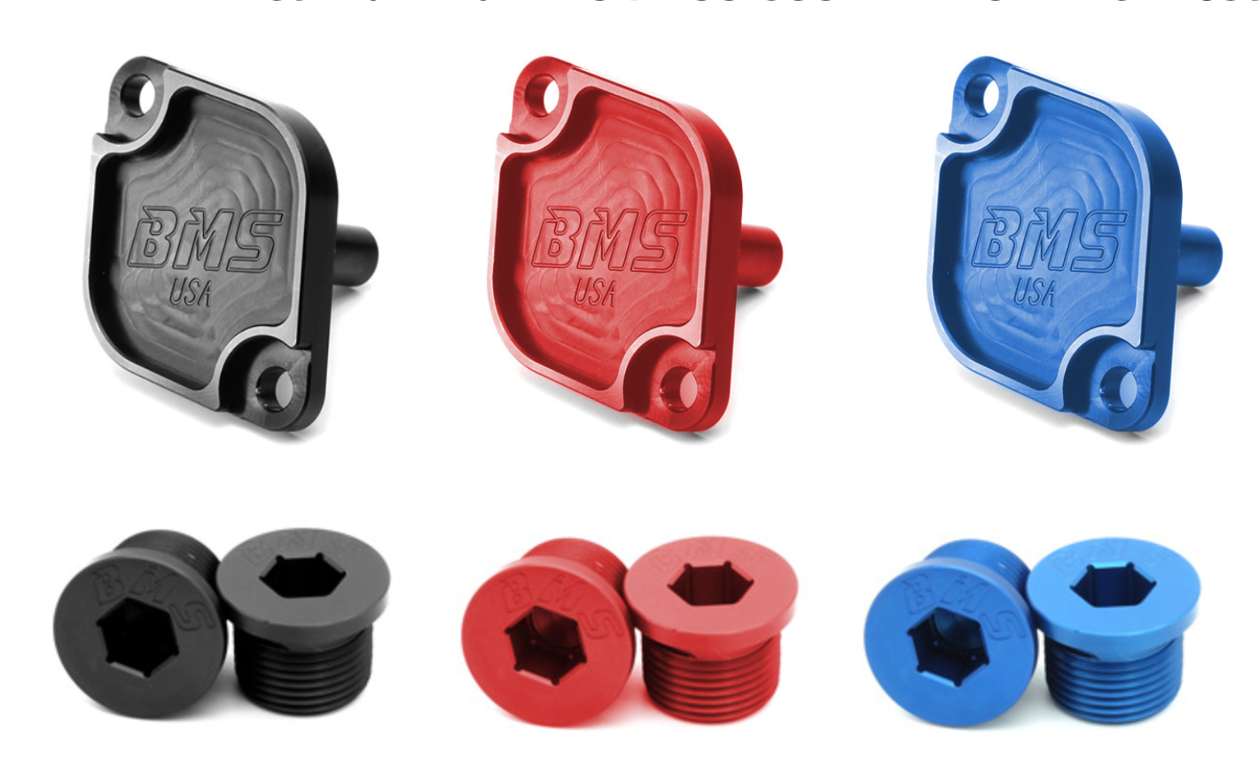 BMS Billet Oil Thermostat Accessories for N54 N55 S55 BMW