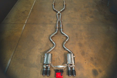 Valvetronic Designs 2011 BMW 3 Series E9x M3 Valved Sport Exhaust System (V2)