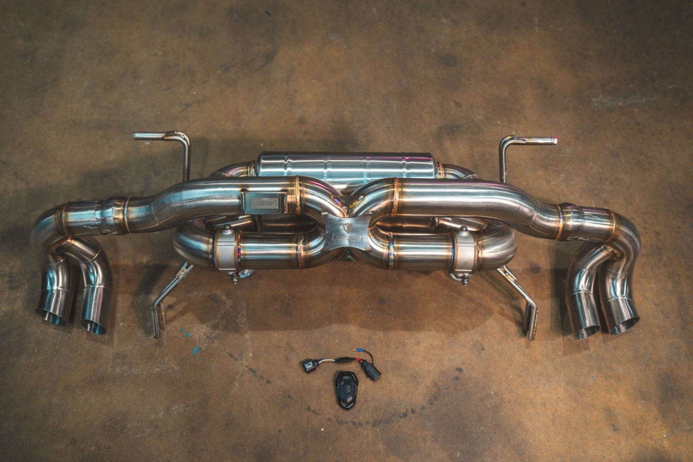 Valvetronic Designs 2014 Lamborghini Gallardo LP Valved Sport Exhaust System