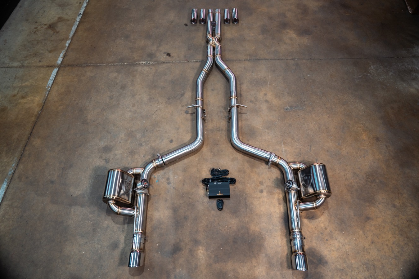 Valvetronic Designs 2015-2023 Dodge 2015-2023 Challenger Charger / Challenger V8 Valved Sport Exhaust System