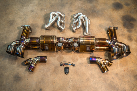 Valvetronic Designs 2019 Porsche Carrera 991 Valvetronic Valved Race Exhaust System for 911 Turbo 991.1 / 991.2