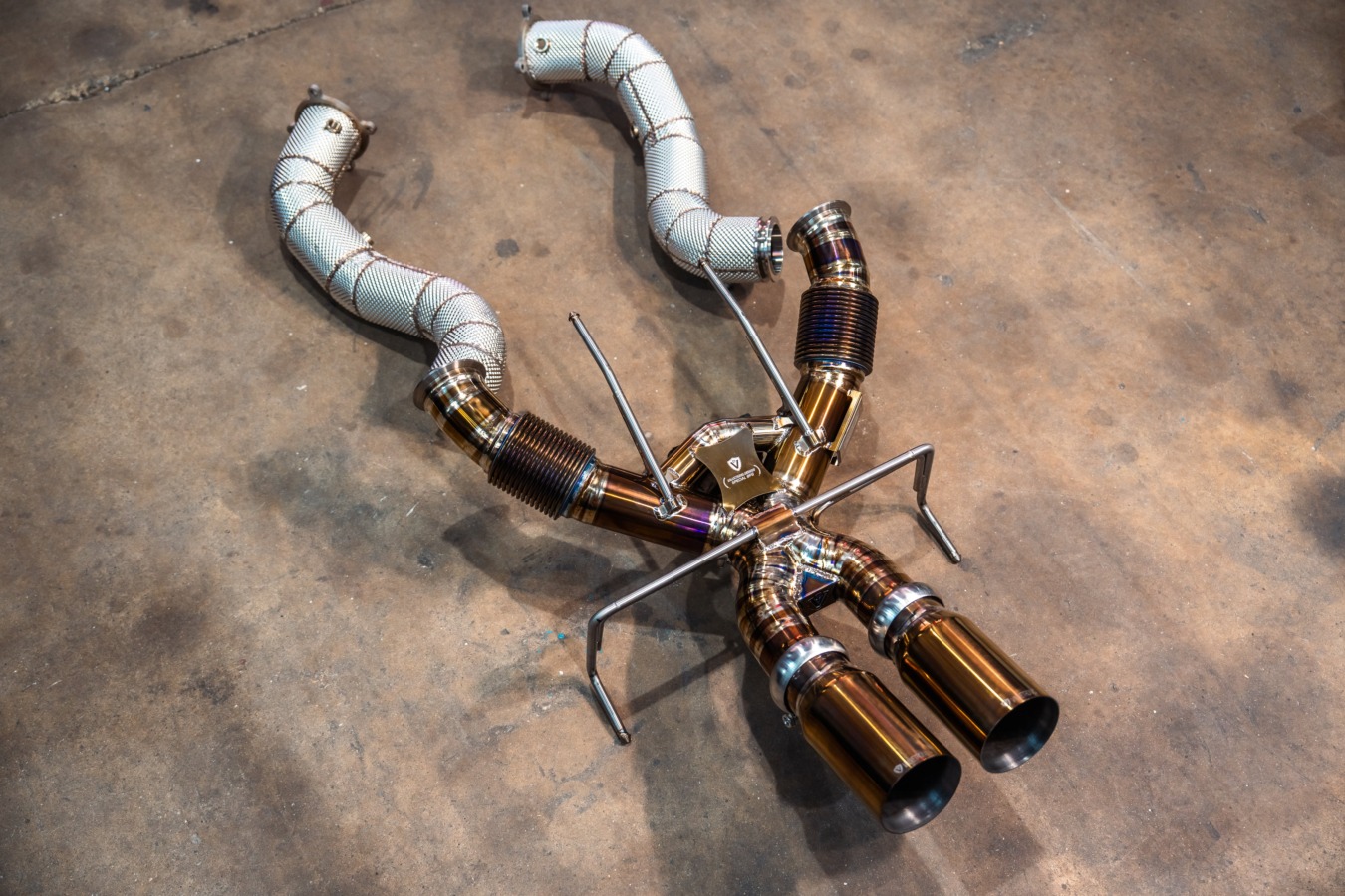 Valvetronic Designs 2024-2025 McLaren 750S F1 Race Exhaust System