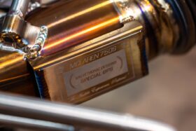Valvetronic Designs 2024-2025 McLaren 750S F1 Race Exhaust System
