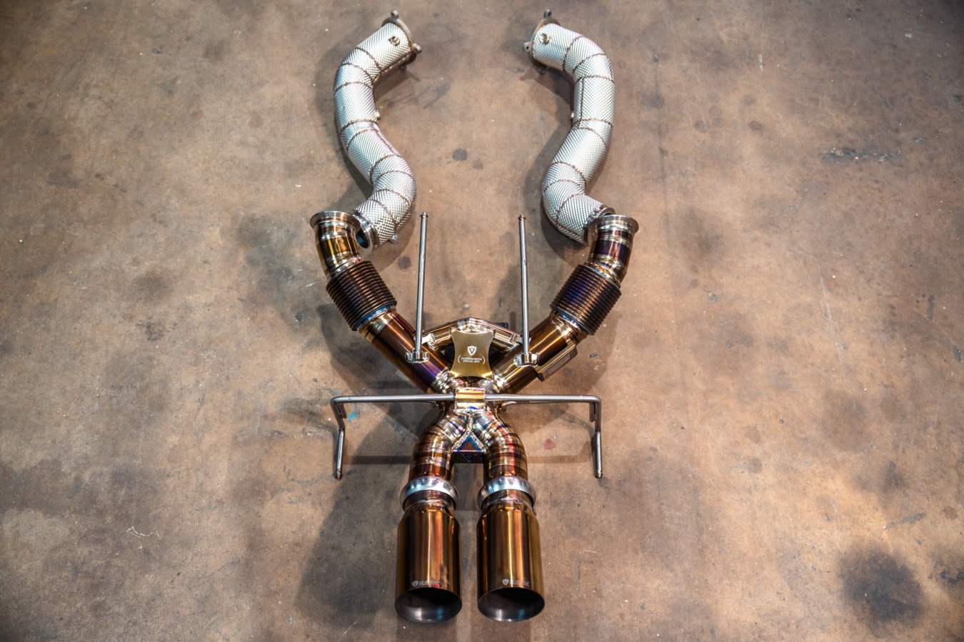 Valvetronic Designs 2024-2025 McLaren 750S F1 Race Exhaust System