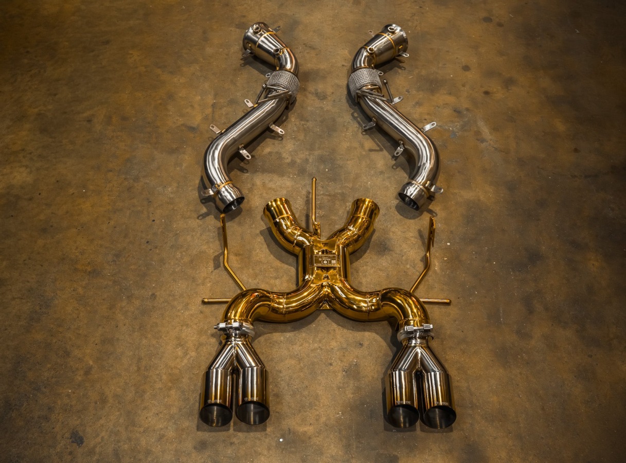 Valvetronic Designs McLaren MP4-12C 650s / F1 Sport Exhaust System