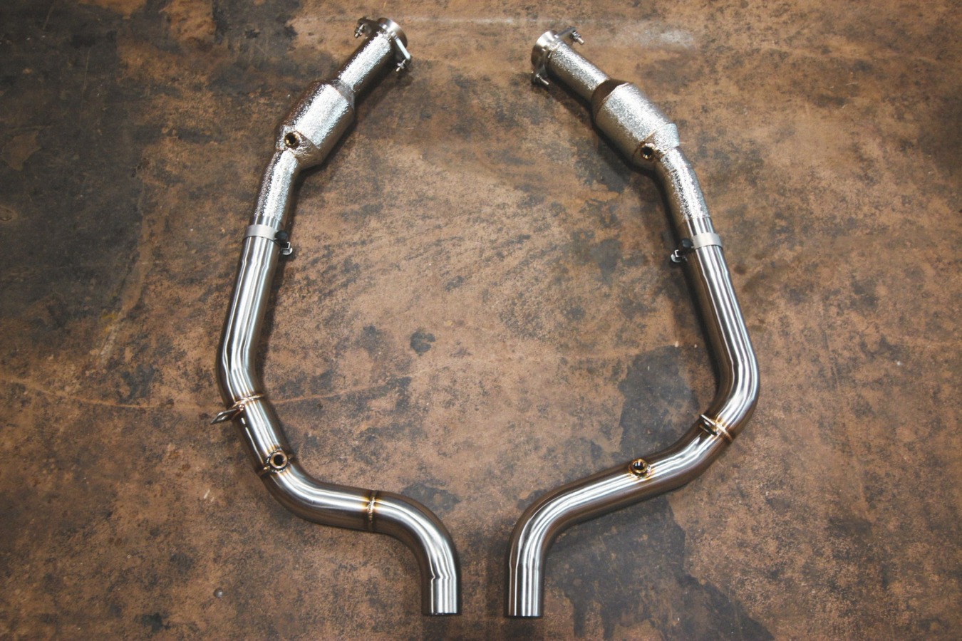 Valvetronic Designs Range Rover Free Flow Front Pipes 200 Cell 2014-2022