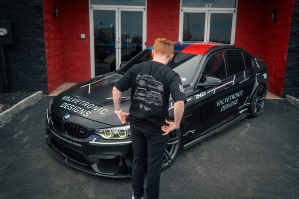 Valvetronic Designs Safety Car Graphic Tee