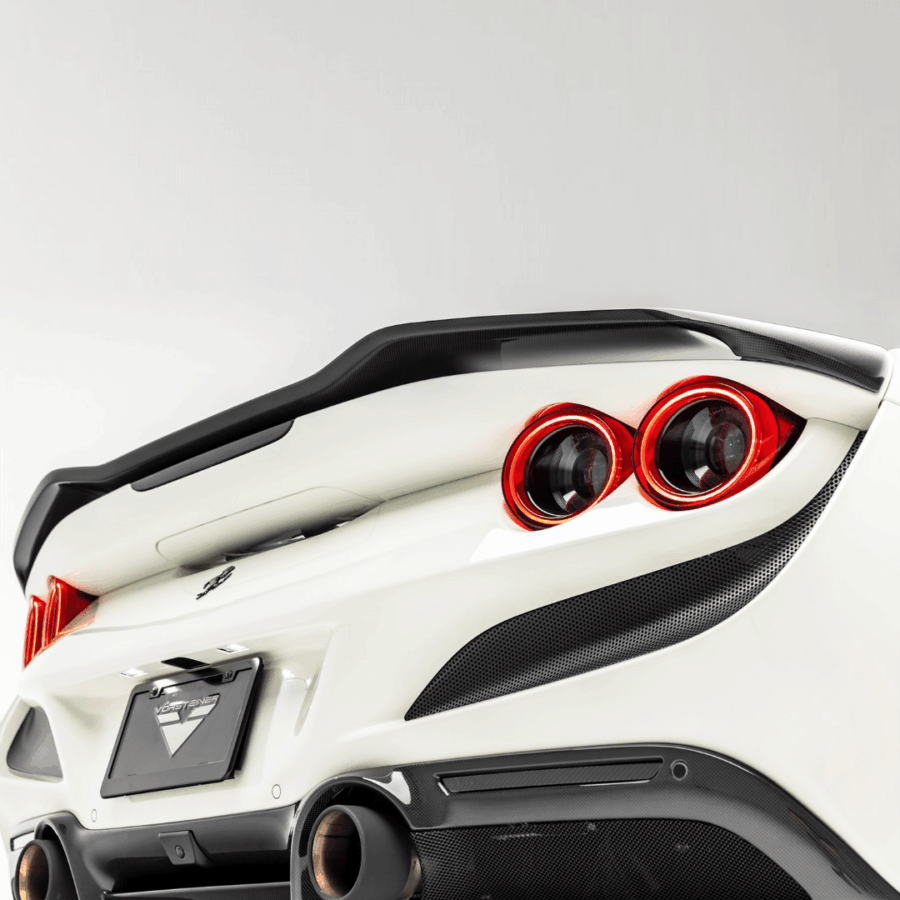 Vorsteiner Aerodynamics 2020-2024 Ferrari F8 Tributo / Spider F8 Furioso Carbon Fiber Decklid Spoiler