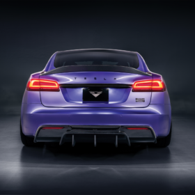 Vorsteiner VRS Tesla Model S Plaid Aero Rear Diffuser Car...