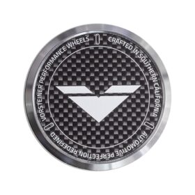 Vorsteiner Wheels Carbon Fiber Aluminum Center Cap - Blac...