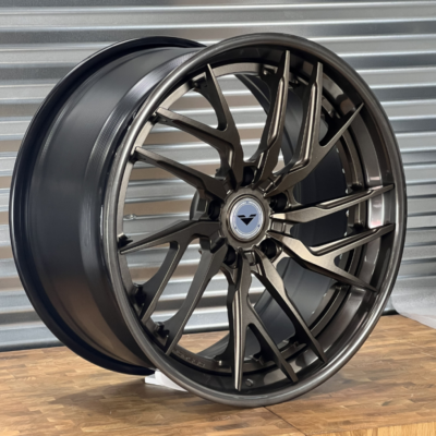 Vorsteiner Wheels 2020-2022 Porsche VMP 307 Taycan21x9.5 21x11Satin Triple BronzePolished Smoked Gloss Lip