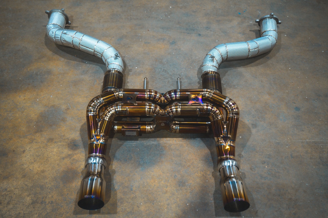 Valvetronic Designs 720S Valved Sport Exhaust System for McLaren 720S