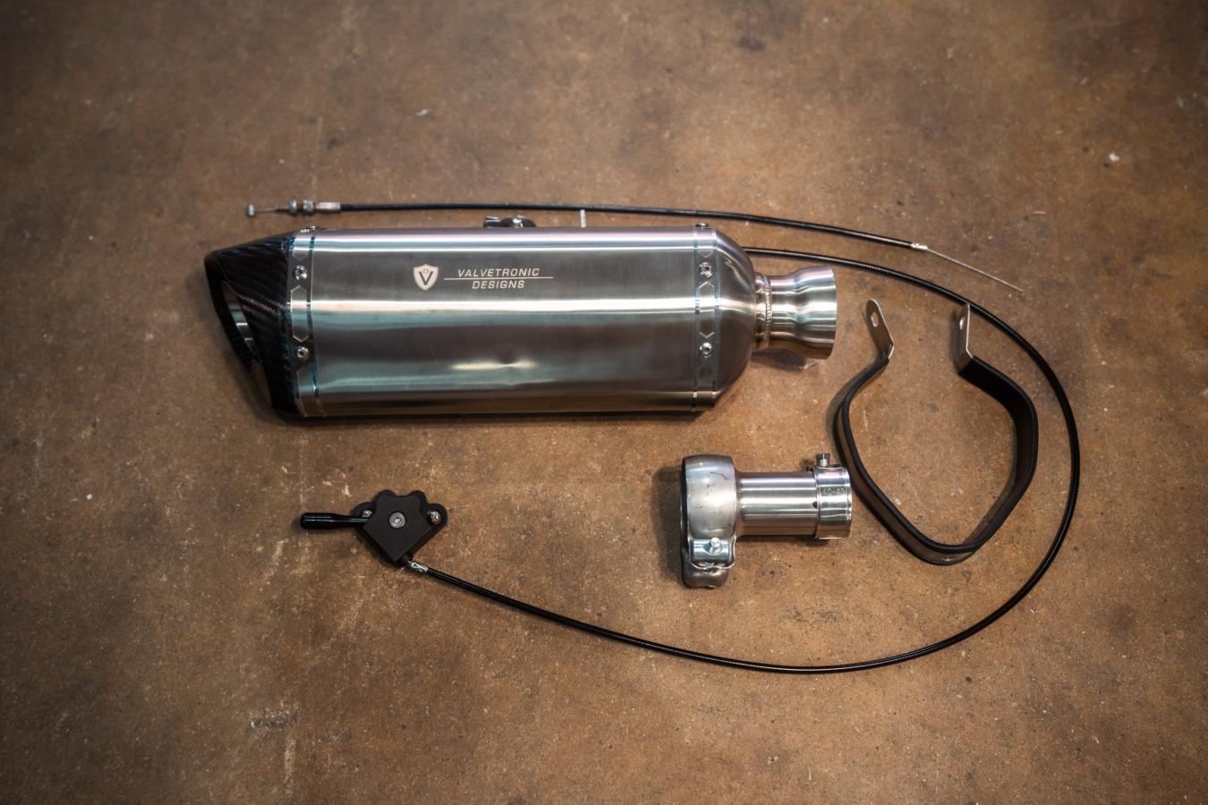 Valvetronic Designs Motorcycle Valved Muffler