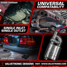 Valvetronic Designs Truck/SUV Valved Muffler Kit - Image 3
