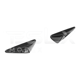 Extreme Online Store EOS 2020-23Tesla Model 3 & 20-24 Y Carbon Fiber Exterior All Inclusive Camera Covers for Tesla Model X