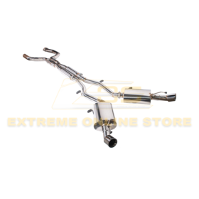 Extreme Online Store EOS 2016-PRESENT CAMARO V8 COUPE DUAL TIPS CAT BACK EXHAUST for Camaro