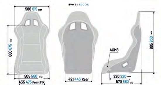 Sparco EVO L QRT Sim Racing Bucket Seat - Image 2