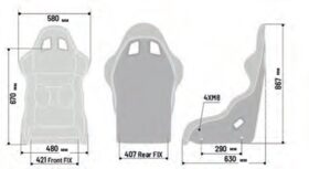 Sparco PRO 2000 Martini Racing Limited Edition Seat - Image 4