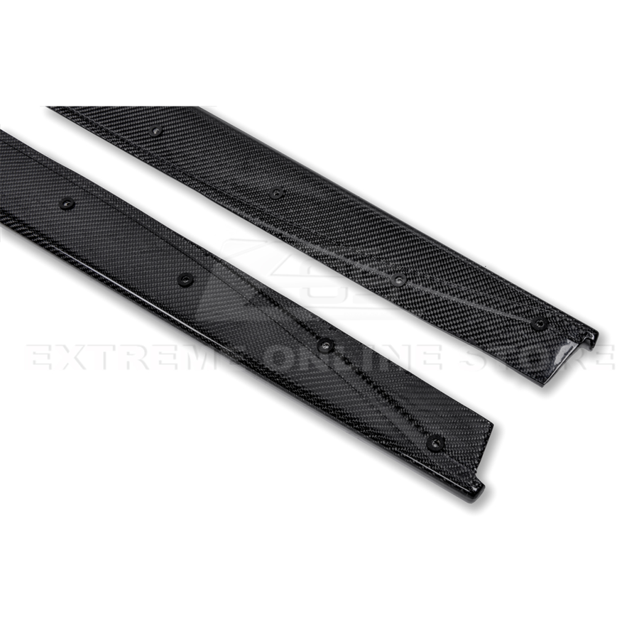 Extreme Online Store EOS F80 M3 Carbon Fiber Side Skirts Rocker Panels for BMW M3 - Image 2