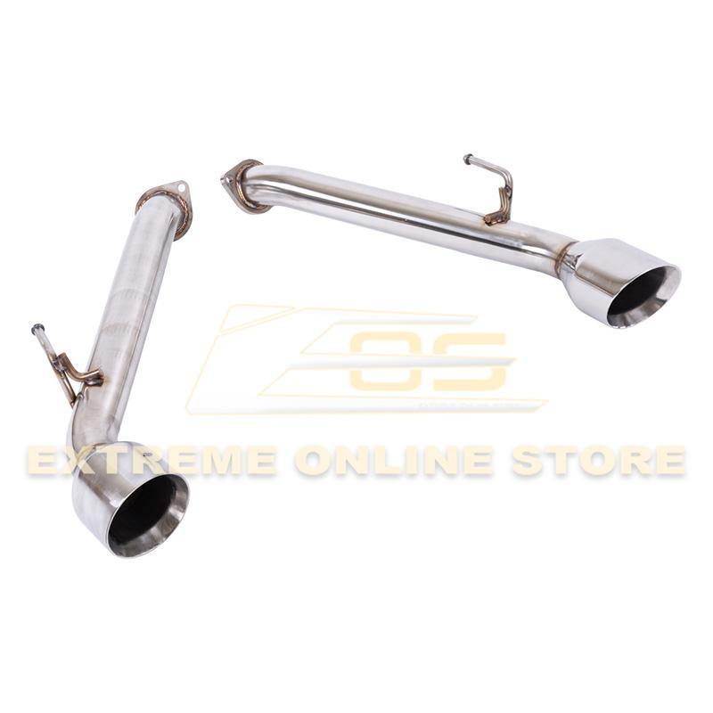 Extreme Online Store EOS Infiniti Q60 Muffler Delete Dual Tips Exhaust