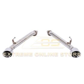 Extreme Online Store EOS Infiniti Q60 Muffler Delete Dual Tips Exhaust - Image 4