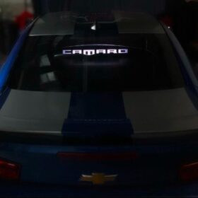 Extreme Online Store EOS WindRestrictor® Camaro Coupe Rear Add On Glow Plate - Image 2