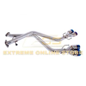 Extreme Online Store EOS Lexus RC200t 300 350 Muffler Delete Axle Back Quad Tips Exhaust - Image 3