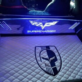 Extreme Online Store EOS WindRestrictor® Corvette C6 Coupe Rear Glow Plate - Image 4