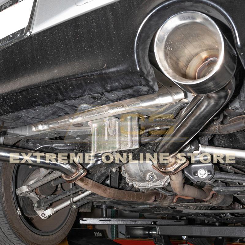 Extreme Online Store EOS Infiniti Q60 Muffler Delete Dual Tips Exhaust - Image 2