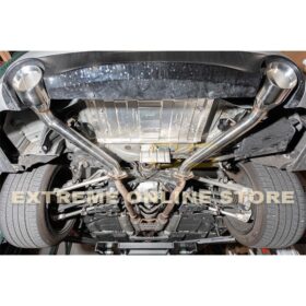 Extreme Online Store EOS Infiniti Q60 Muffler Delete Dual Tips Exhaust - Image 11