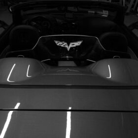 Extreme Online Store EOS WindRestrictor® C6 Convertible Rear Add On Wind Deflector - Image 2