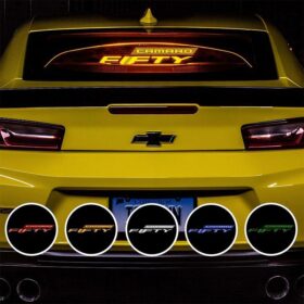 Extreme Online Store EOS WindRestrictor® Camaro Coupe Rear Add On Glow Plate - Image 3