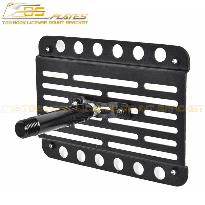EOS 2015-17 Subaru WRX / STI Tow Hook License Plate Mount Bracket - Image 2