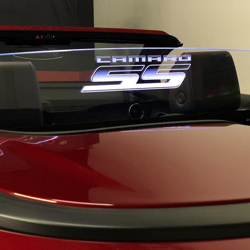 Extreme Online Store EOS WindRestrictor® Camaro Convertible Rear Add On Wind Deflector for Camaro - Image 2