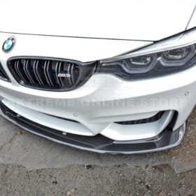 EOS 2015-20 BMW F82 M4 Carbon Fiber Front Splitter & Side Skirts - Image 6