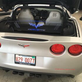 Extreme Online Store EOS WindRestrictor® Corvette C6 Coupe Rear Glow Plate - Image 3