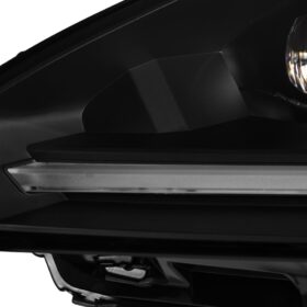 AlphaRex NOVA LED Headlights Black Nissan GT-R R35 14
