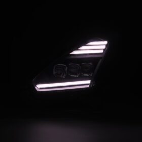 AlphaRex NOVA LED Headlights Black Nissan GT-R R35 8
