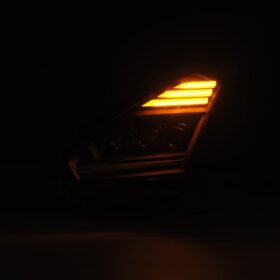 AlphaRex NOVA LED Headlights Black Nissan GT-R R35 9